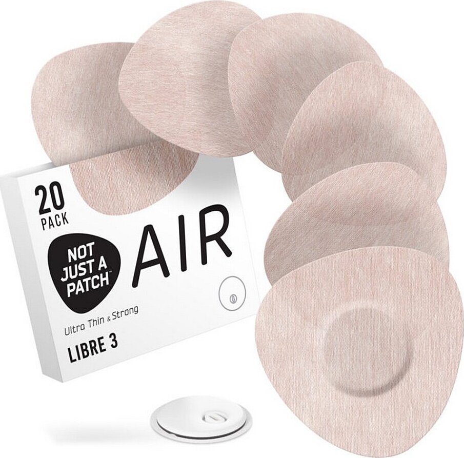 NOT JUST A PATCH Air Libre 3 Ultra Thin&Strong Beige 20 kusů