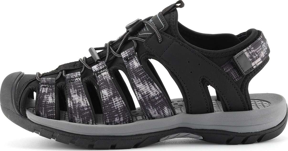 Alpine Pro Korem Pánské outdoorové sandály MBTG4AG černá 45