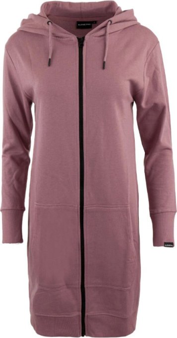 Alpine Pro Oceda Dámská dlouhá mikina LSWY401 nostalgia rose S