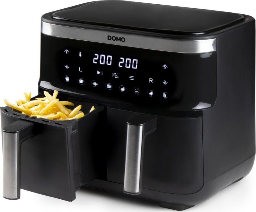 Dvojitá horkovzdušná fritéza - digitální - DOMO DO537FR