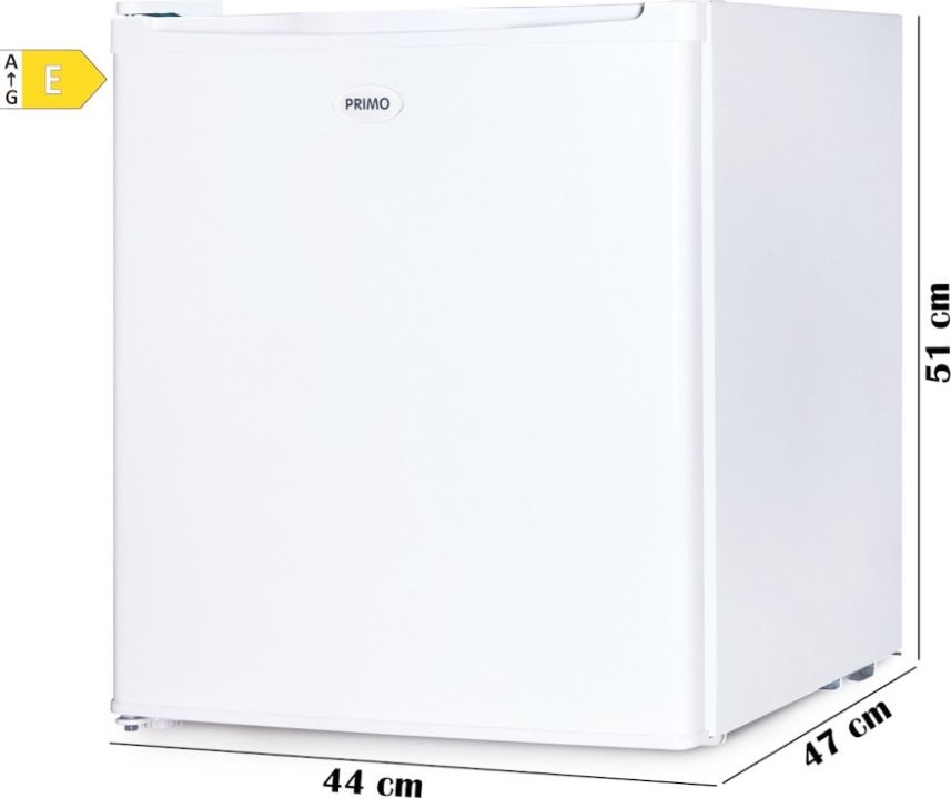 Mini lednice bez mrazáku - bílá - PRIMO PR114FR