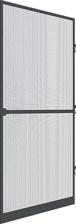 Easy Life Síť proti hmyzu easyLINE 2, 100 × 210 cm, sklovlákno, hliník, plast, antracit 88-002-2322