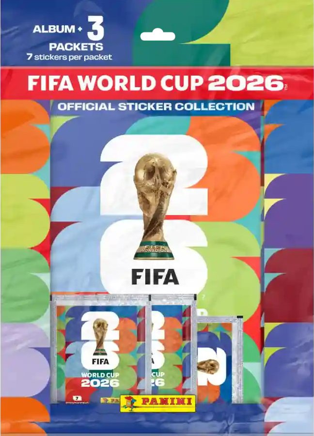 Panini Malý starter set samolepek FIFA WORLD CUP 2026