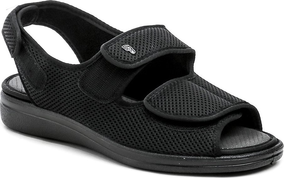 Dr. Orto 077M001 černé pánské zdravotní sandály EUR 46