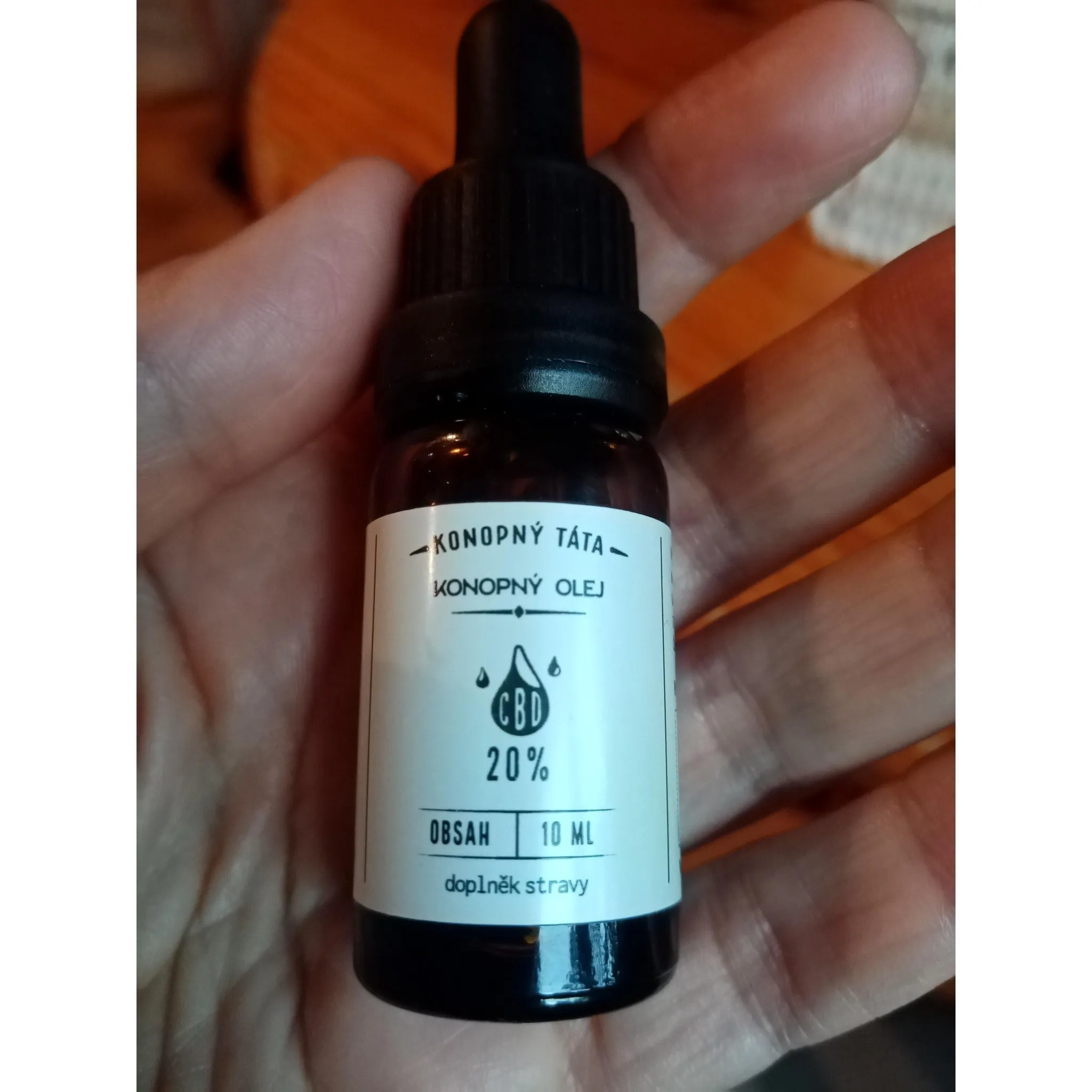 Fotografie 6 - CBD Konopný táta CBD konopný olej 20% 10 ml