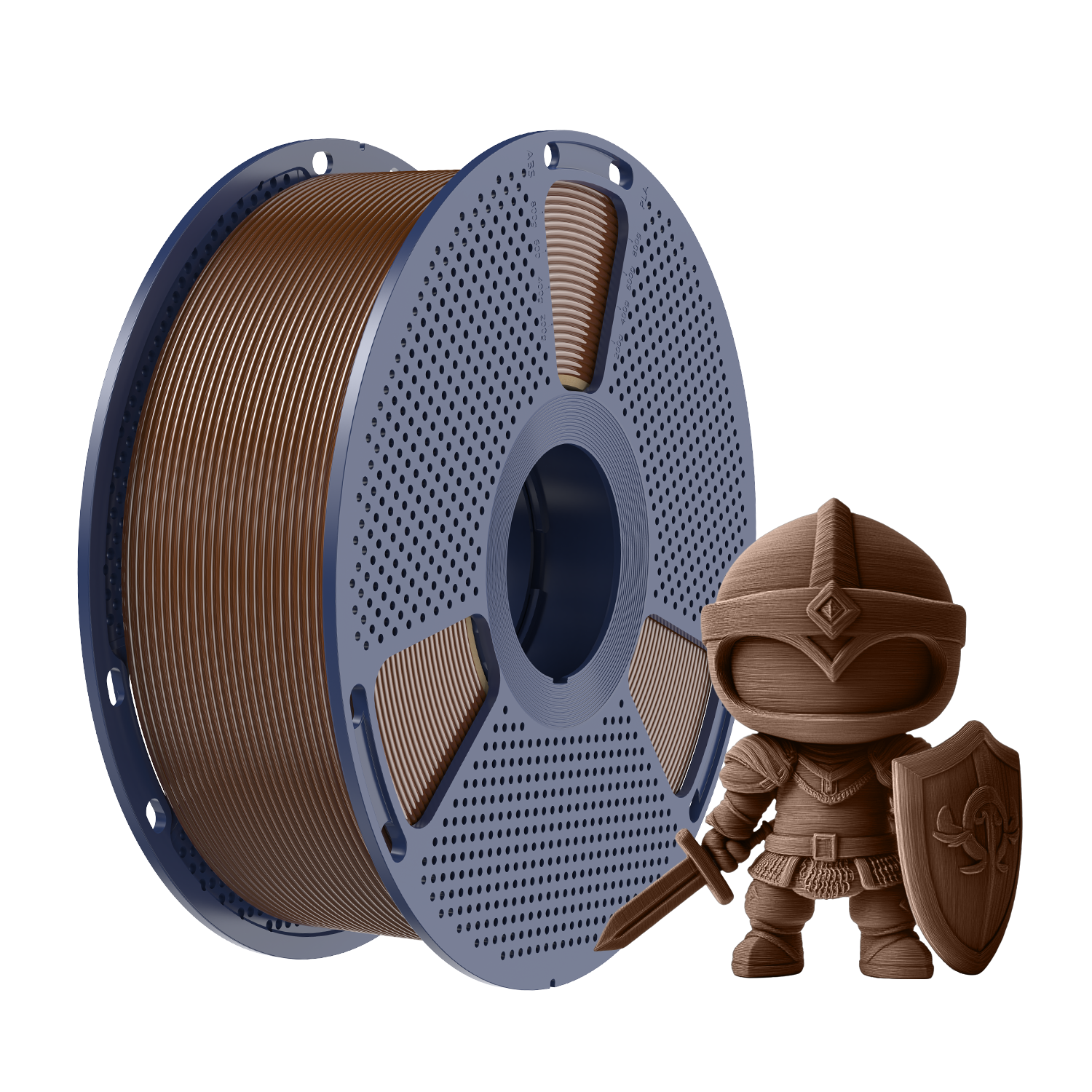 Filament Sunlu PLA+ 2.0 1,75 mm 1 kg, Hnědá