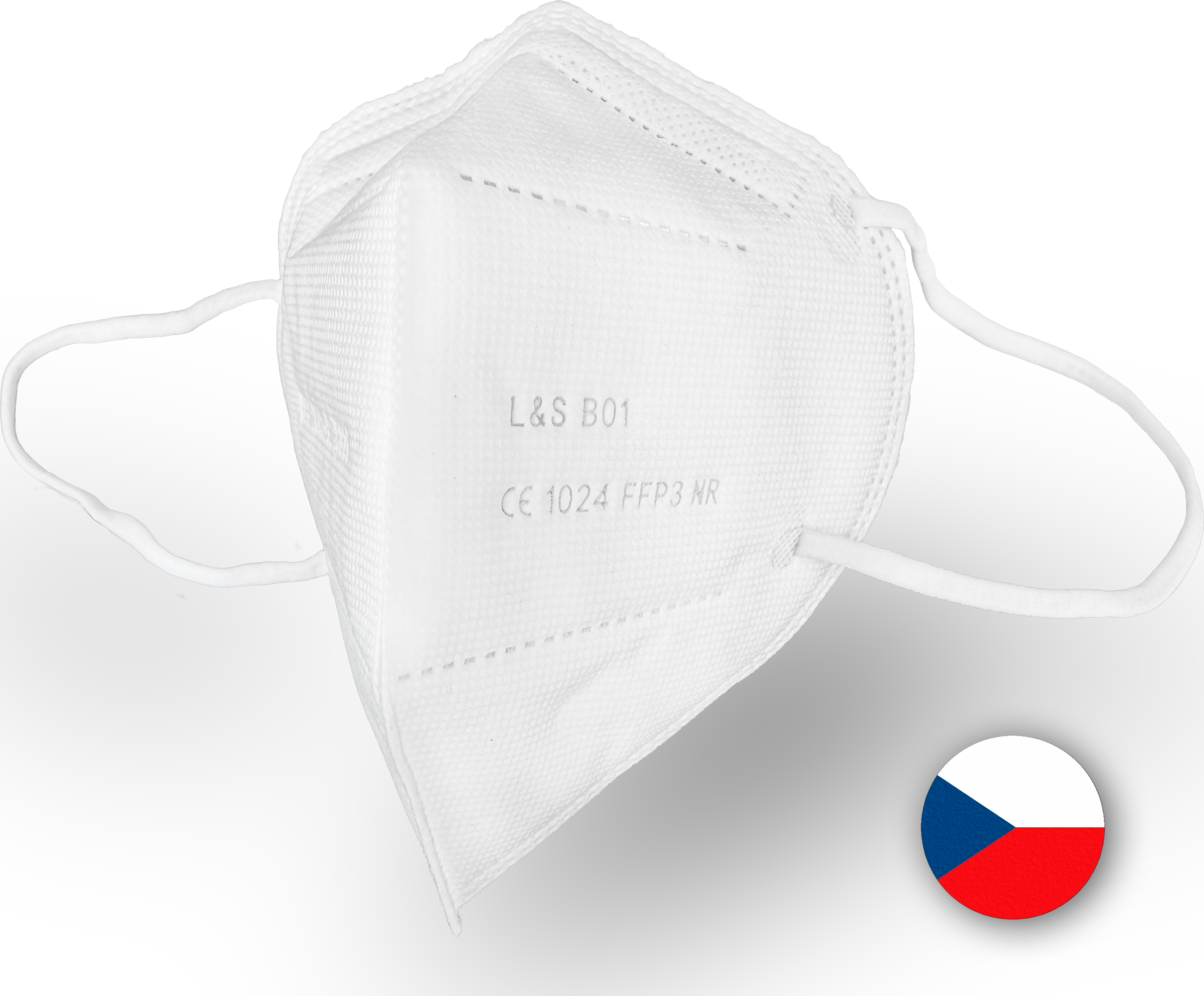 Libor Lemfeld - LAKOVNA LEMFELD Skládaný respirátor FFP3 - typ L&S B01- balení 5 ks
