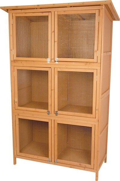 Strend Pro Garden 2173857 Kralikarna , se strechou, 116x60x180 cm