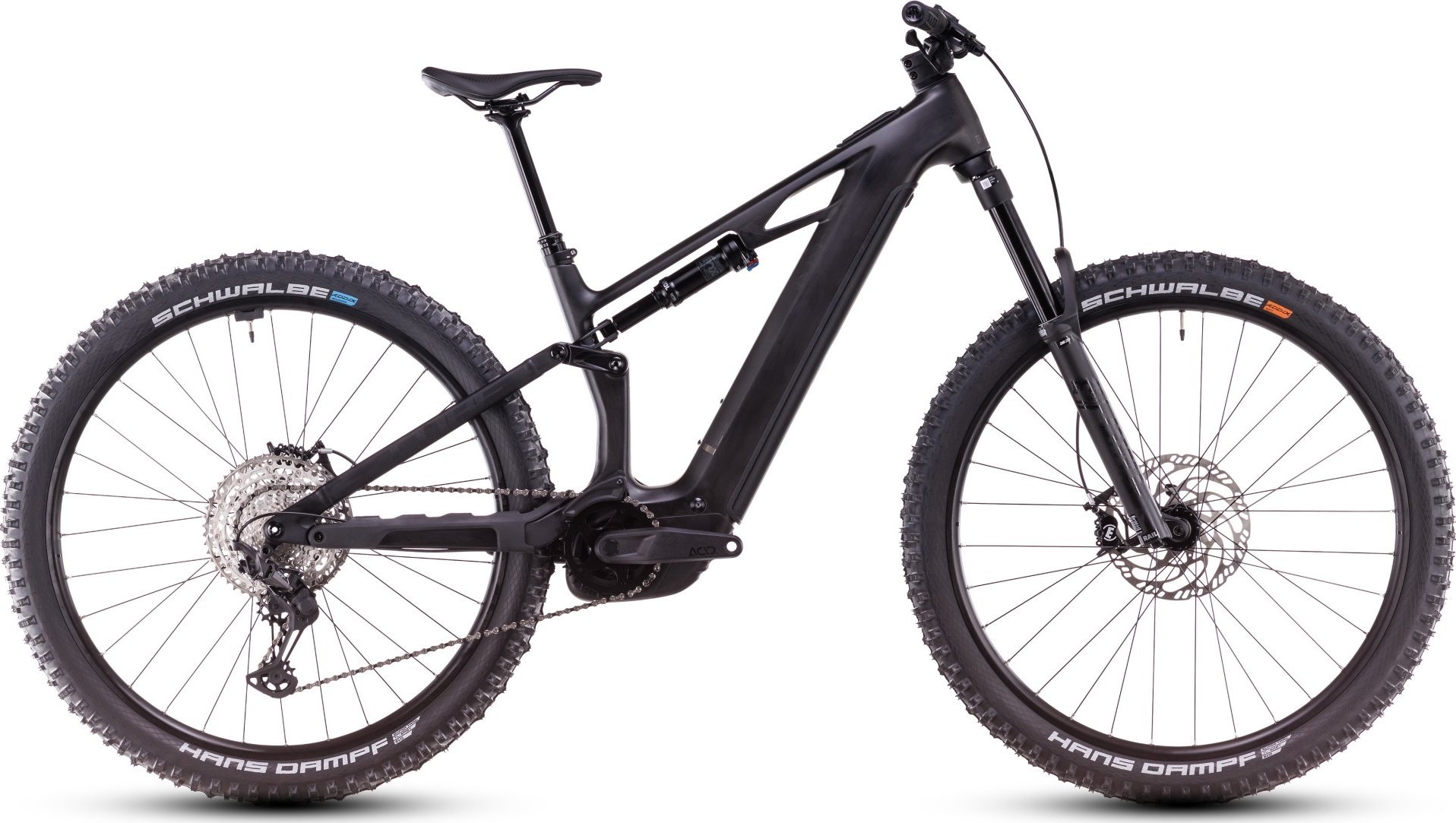 CUBE (elektrokola) Elektrokolo CUBE STEREO HYBRID ONE44 HPC RACE 800 29 2025 Barva: Černá, Velikost: XL pedály nejsou součástí, max. 120 Nm
