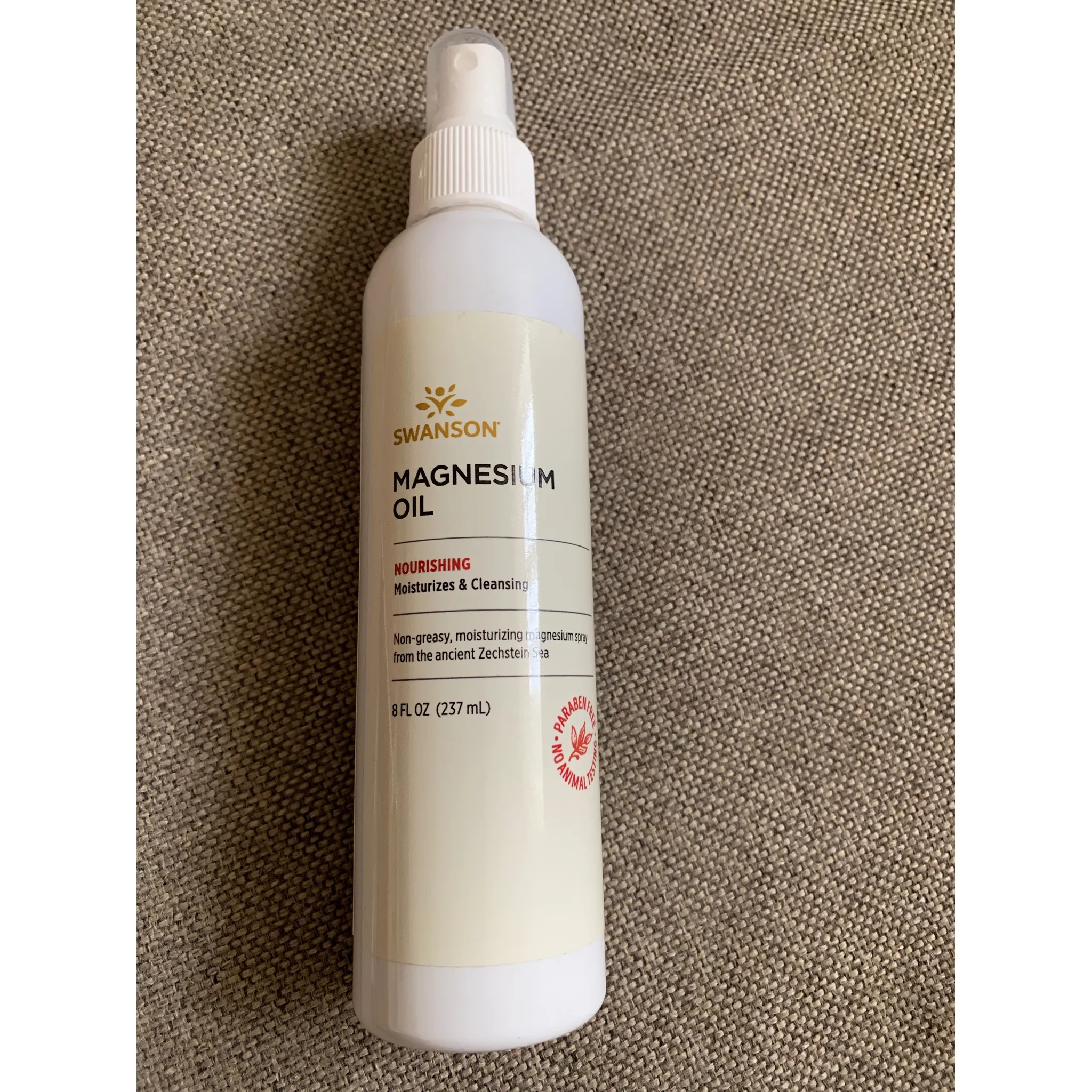 Fotografie 2 - Tělový olej Swanson Magnesium Oil 237 ml