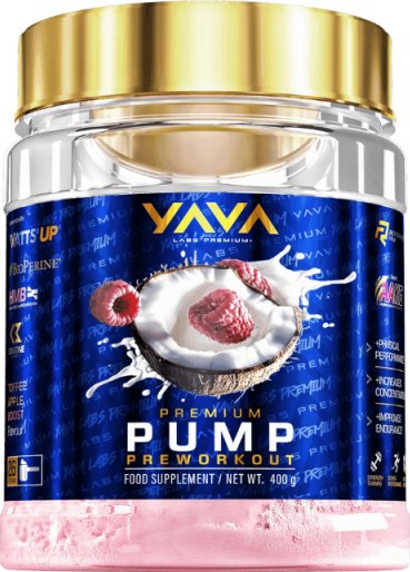 YAVALABS PREMIUM PUMP PRE workout 400g