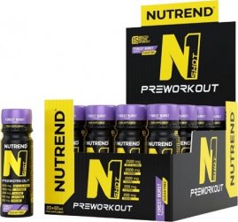 Nutrend N1 PRE-WORKOUT Shot 20x60 ml - lesní ovoce + Sleva 3 % pro registrované