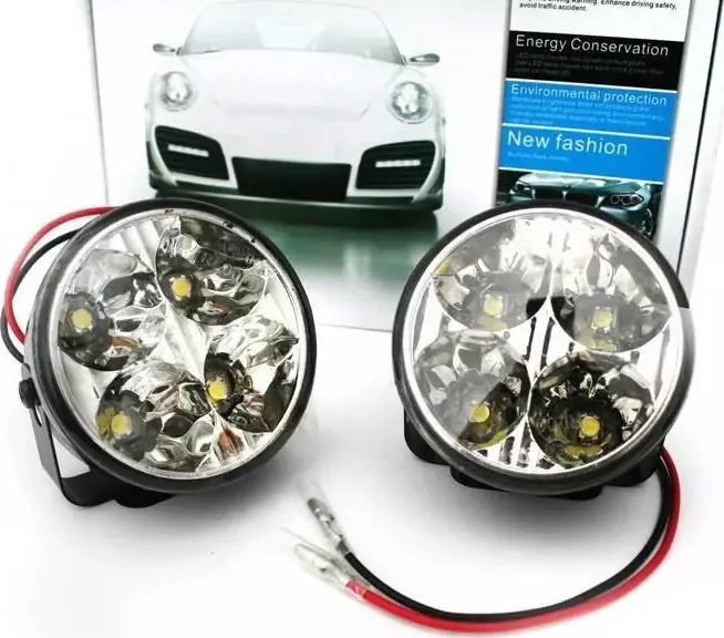 Světla pro denní svícení DRL 004P - kulatá 70mm (Plně homologované světla!)