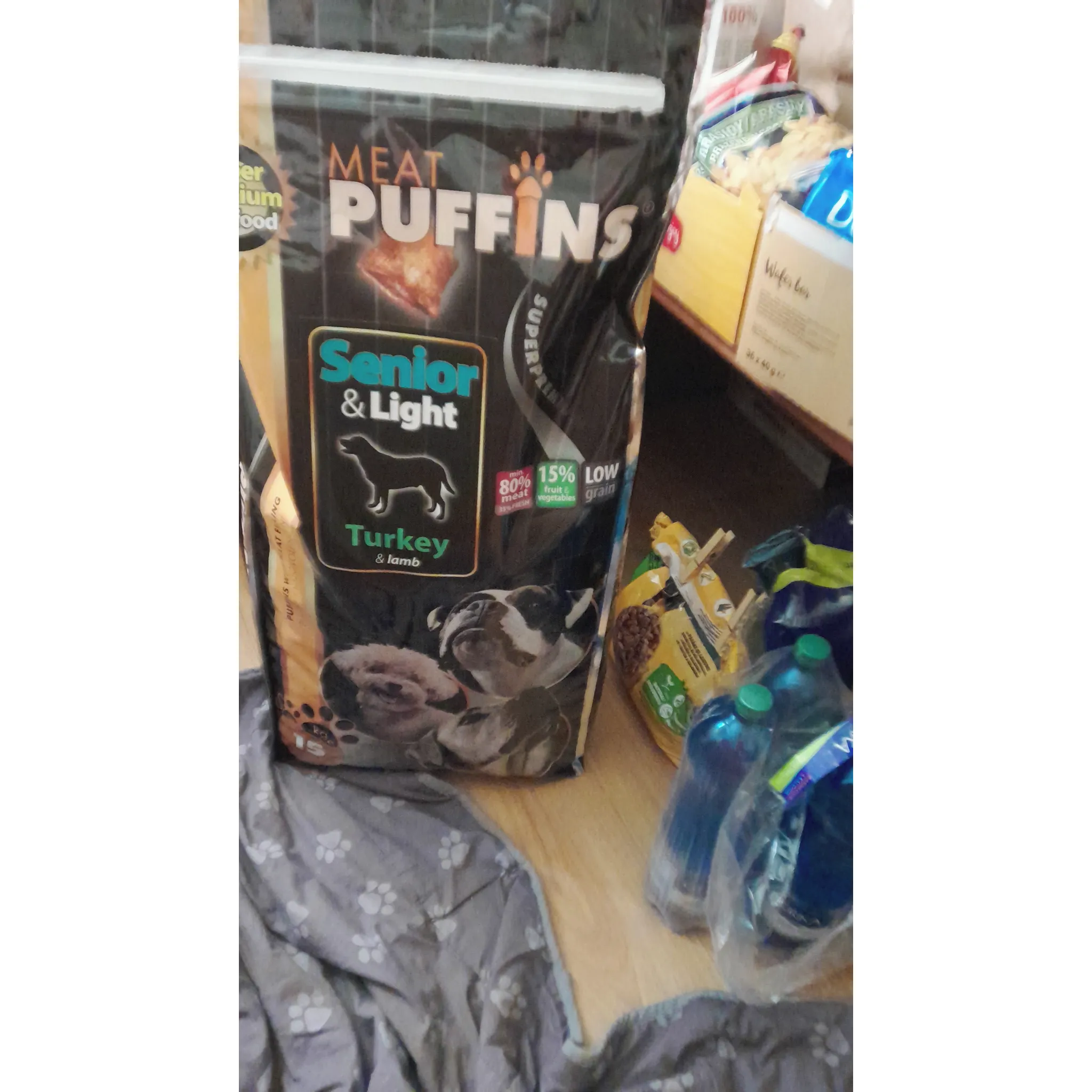 Fotografie 3 - Krmivo pro psa Puffins Senior 1 kg