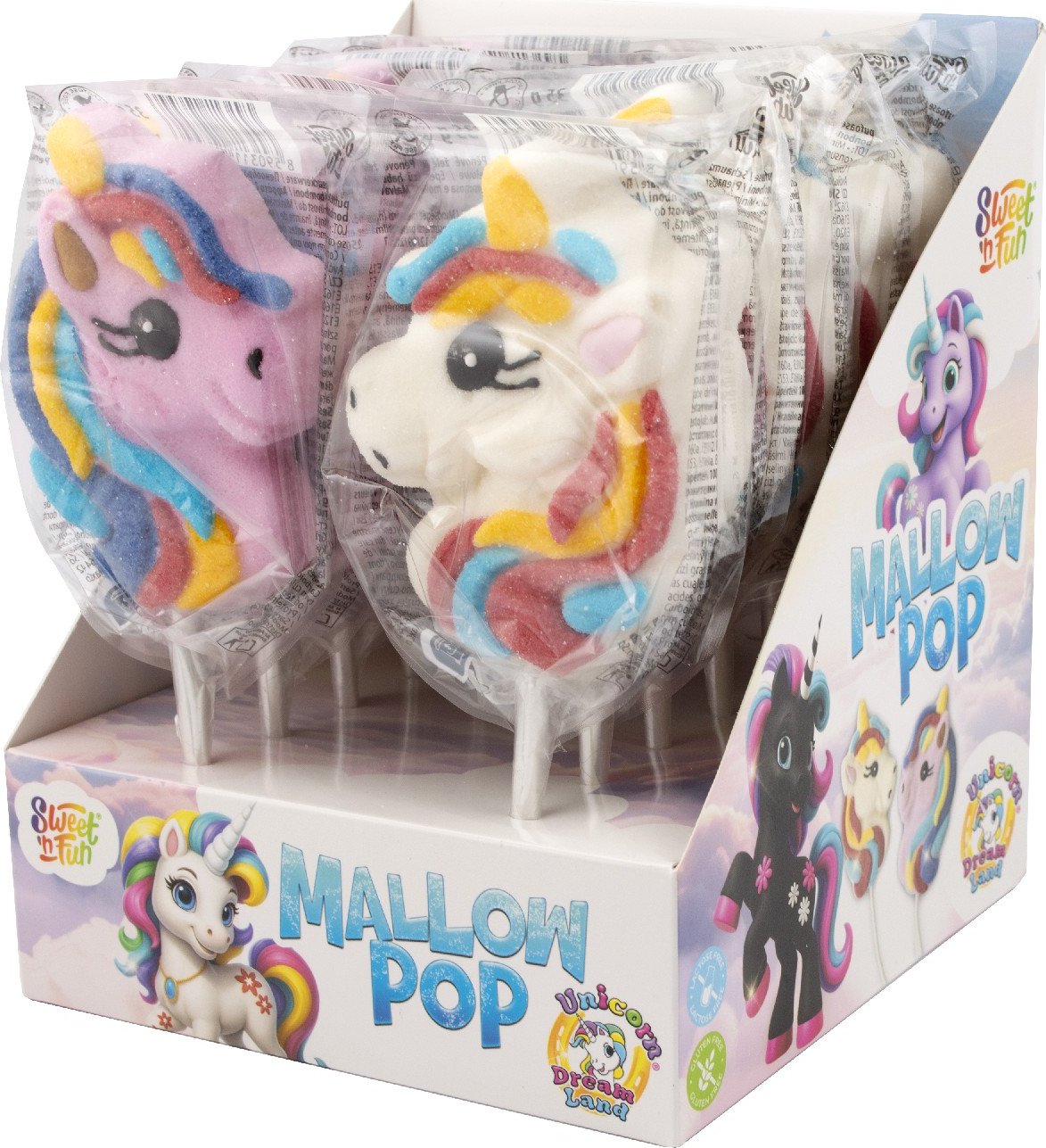 Unicorn Mallow pop - maršmelou 35g