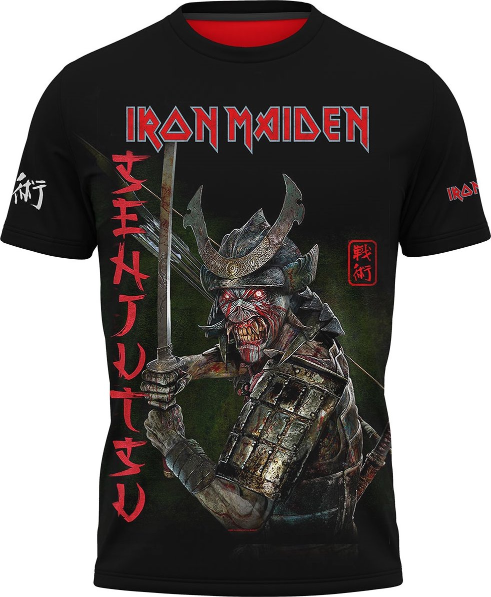 heavy-metalove-tricko-Iron-Maiden velikost: S - šířka 48 cm, délka 66 cm