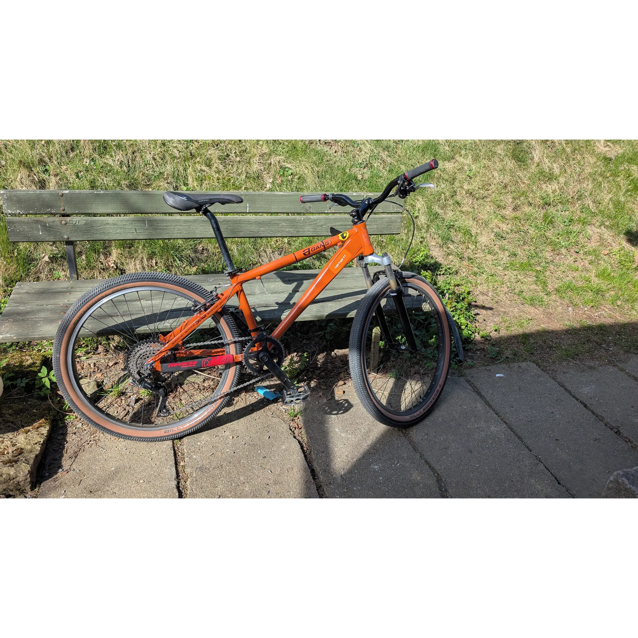 Fotografie 3 - Plášť na kolo Schwalbe Billy Bonkers K-Guard SBC drát Bronze Sidewall 26" x 2,25"