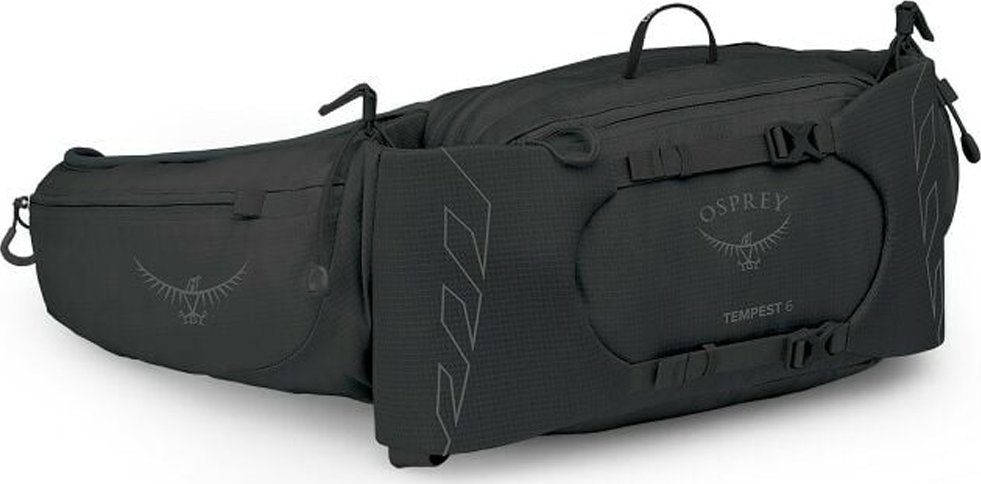 TEMPEST 6, black/coal grey, Osprey ledvinka * UNI