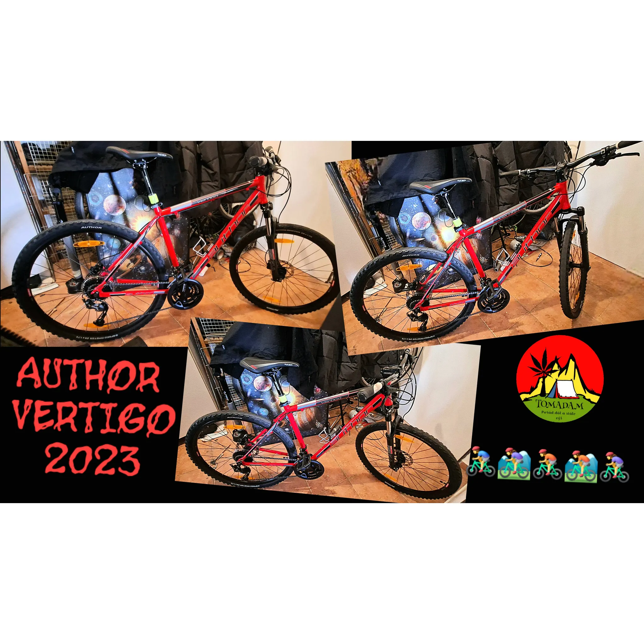 Fotografie 4 -  Author Vertigo 29" červené/černé 2023/24 20"