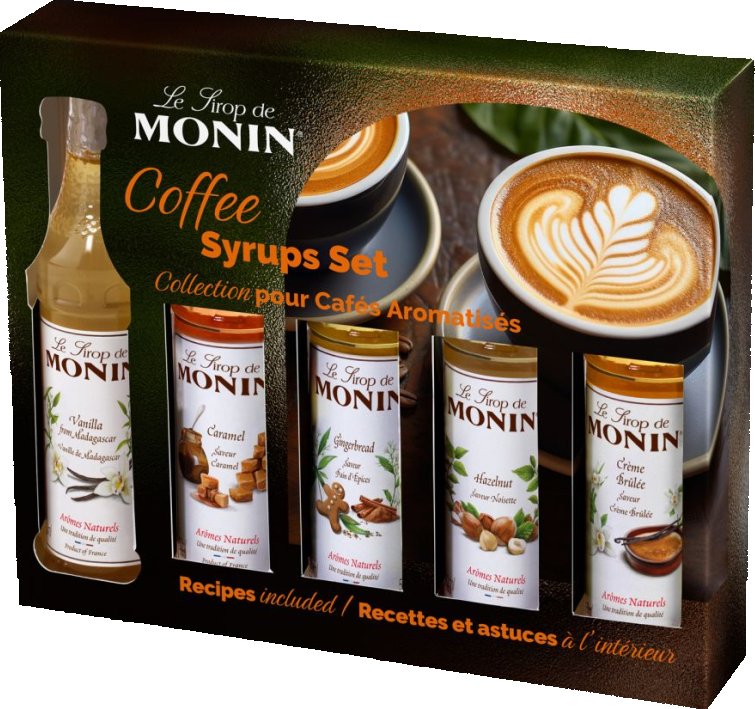 MONIN Coffee set MINI sirupy 5 x 50 ml