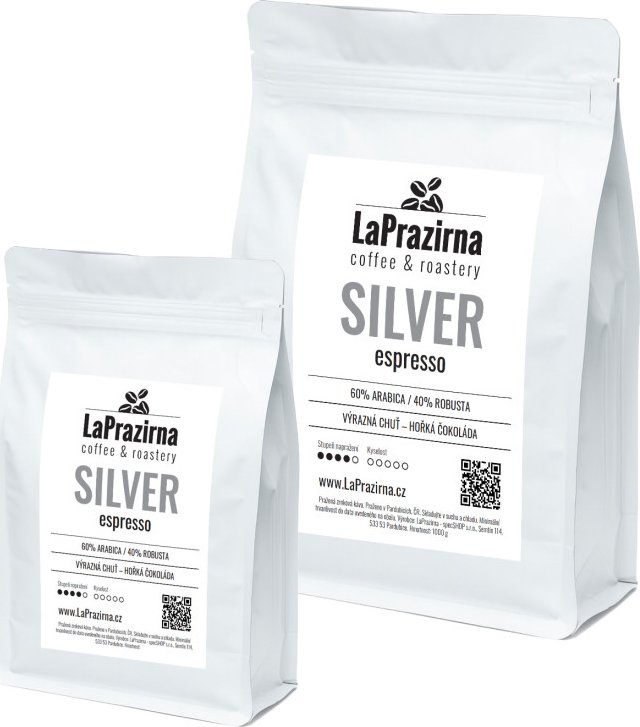 LaPrazirna SILVER espresso 250 g