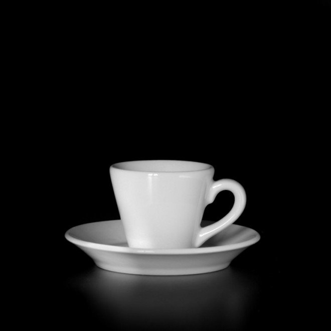 Šálek na espresso a ristretto - český porcelán 35 ml