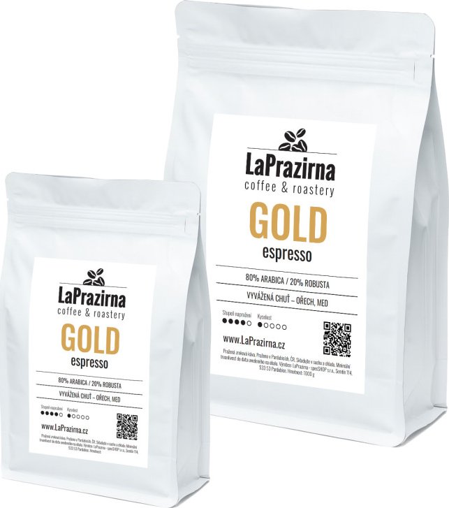 LaPrazirna GOLD espresso 1 kg