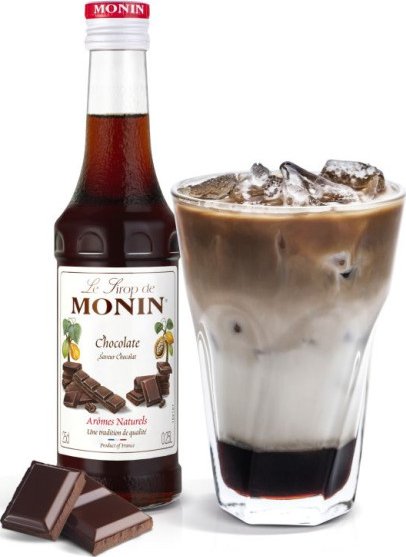 MONIN sirup čokoláda tmavá 250 ml