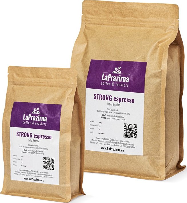LaPrazirna STRONG espresso 1 kg
