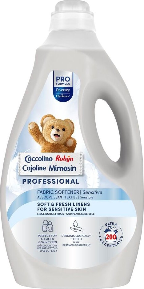 COCCOLINO Professional Sensitive- aviváž, koncentrát 5 l