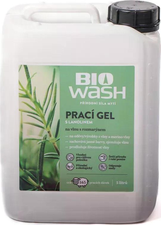 North Trappers Prací gel na vlnu s rozmarýnem 5 l