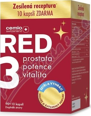 Cemio RED3 cps.90+10 dárek