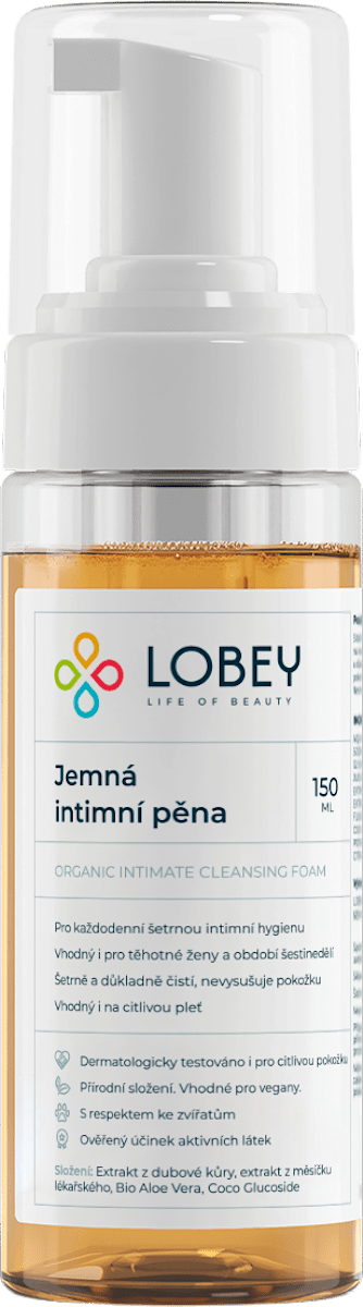 LOBEY intimní mycí pěna