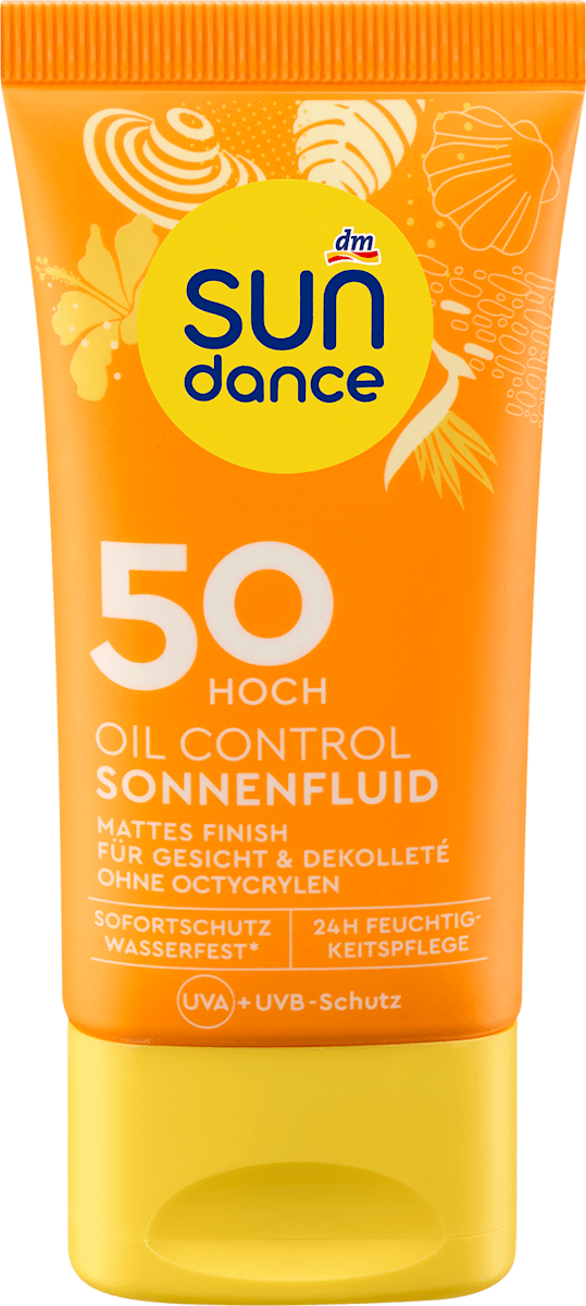 SUNDANCE fluid na opalování obličej & dekolt SPF50