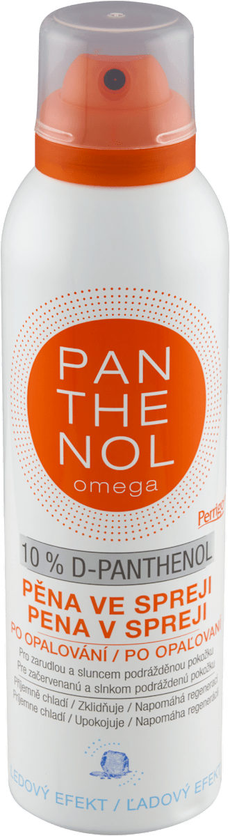 PANTHENOL pěna po opalování ve spreji s ledovým efektem