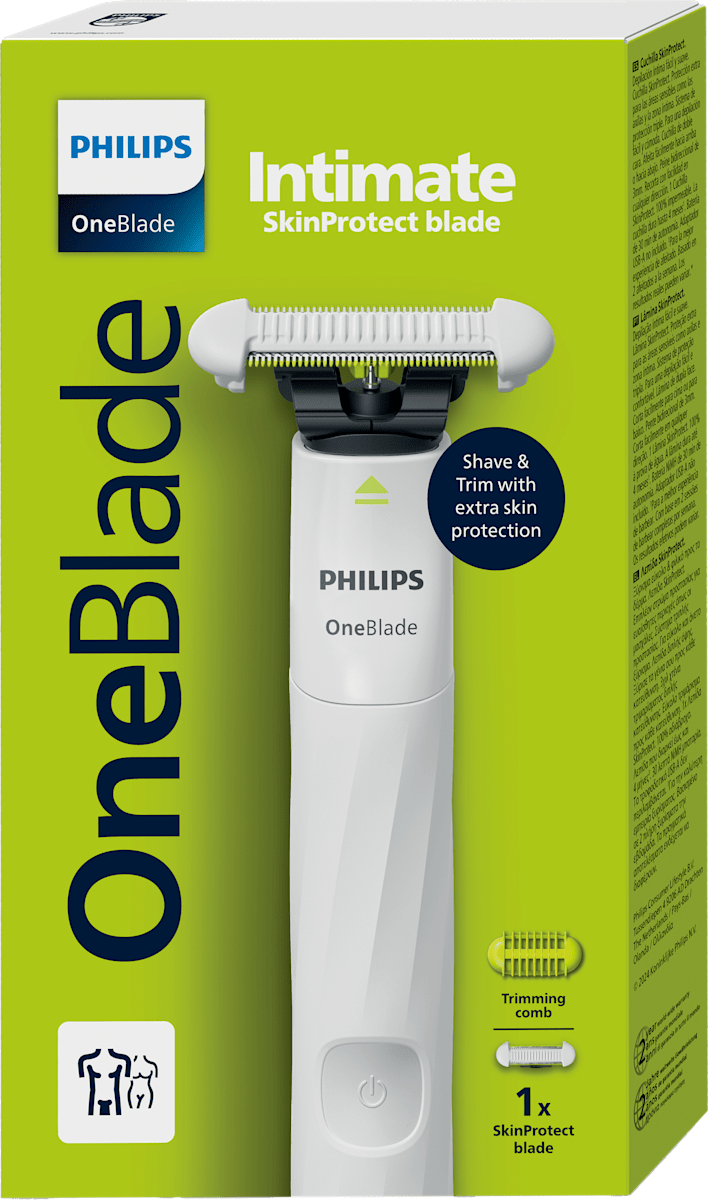 PHILIPS OneBlade pánský holicí strojek Intimate