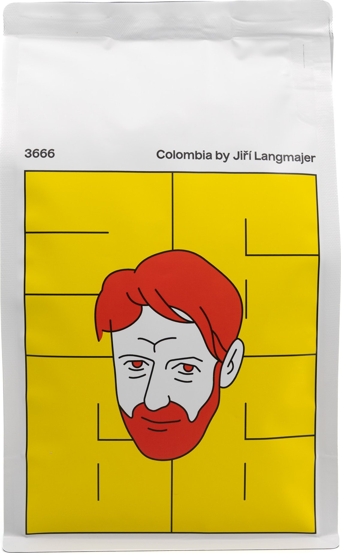 Zrnková káva 3666 Jiří Langmajer Colombia 500 g