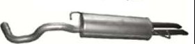 POLMO 24.005Zadní tlumič - díl výfuku SEAT Toledo 2 (98-06) 1.9 TDi , ŠKODA Octavia 1 (96-10) 1.9 TDi , VOLKSWAGEN Bora 1.9 TDi , VOLKSWAGEN Golf 4 (97-06) 1.9 TDi