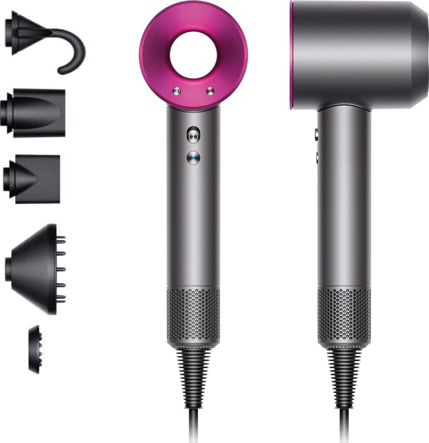 Dyson Supersonic HD08 Iron/Fuchsia 386732-01 EU adaptér