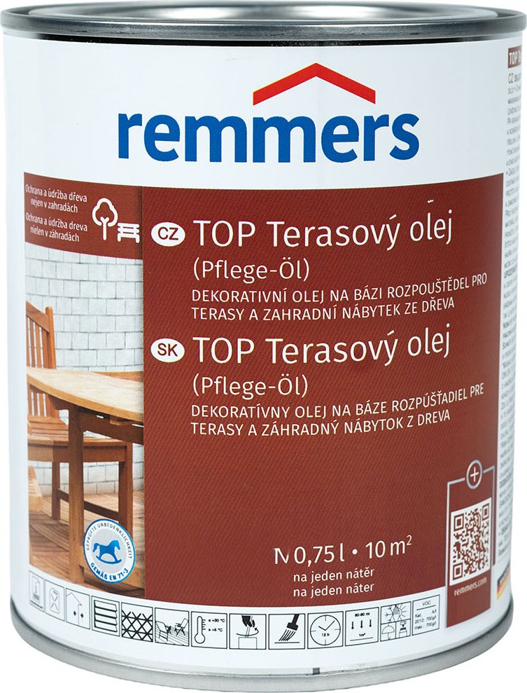 Remmers Gmbh Remmers - Pflege Ol 0,75L rezavě hnědá -Top terasový olej