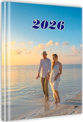 Týdenní diář A4 laminovaný diář s vlastními deskami 2027 DIAR-L-04-A4 Nižší cena pro více kusů!