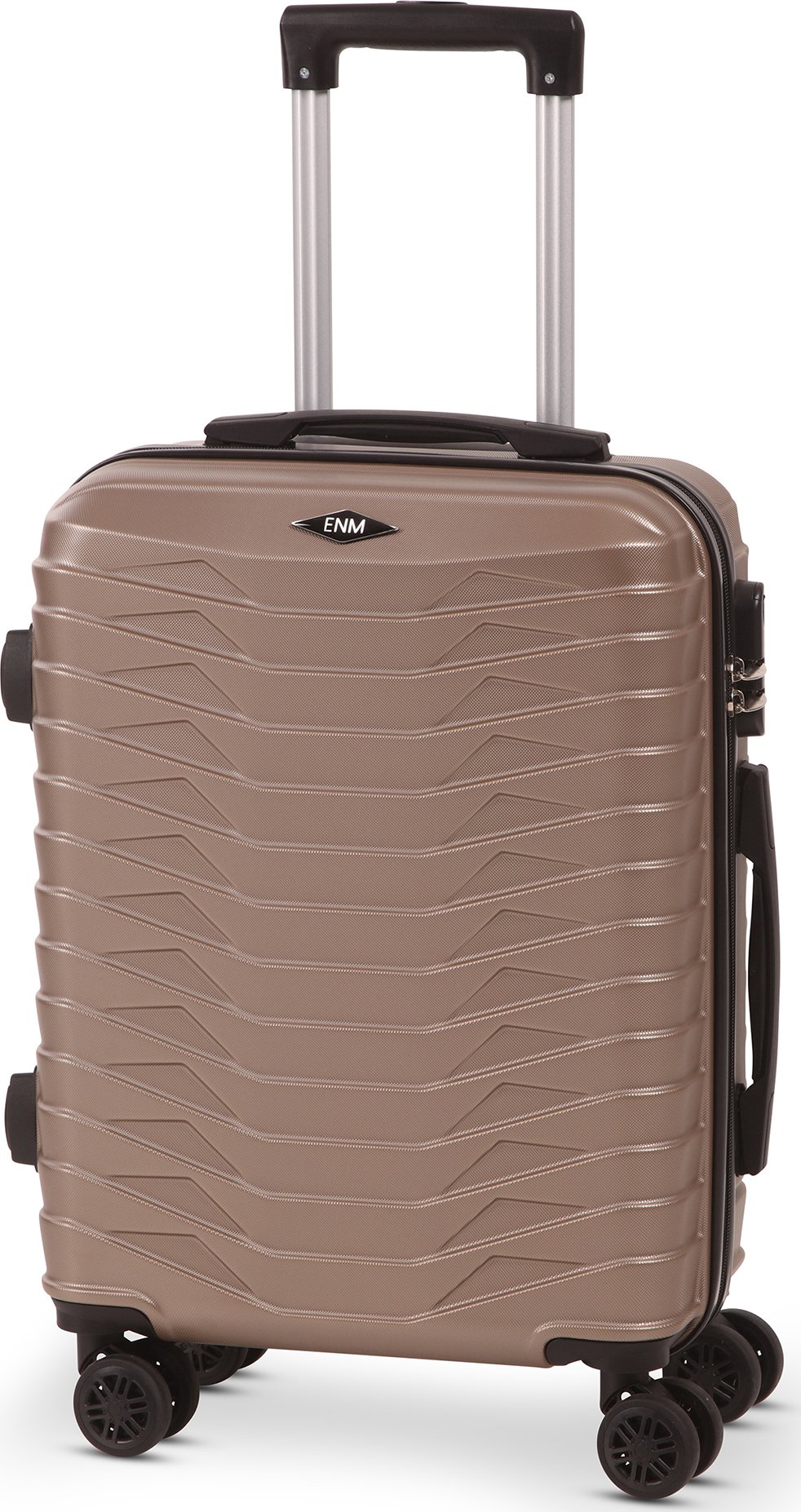 Kabinový kufr ENM Trento pro Ryanair - champagne 40 l, 55x40x20 cm, S