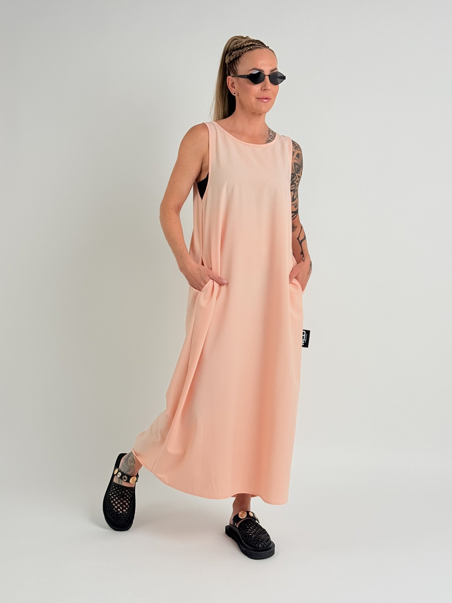 Miss City Official Meruňkové šaty MAHALO Meruňková, UNI S-XL