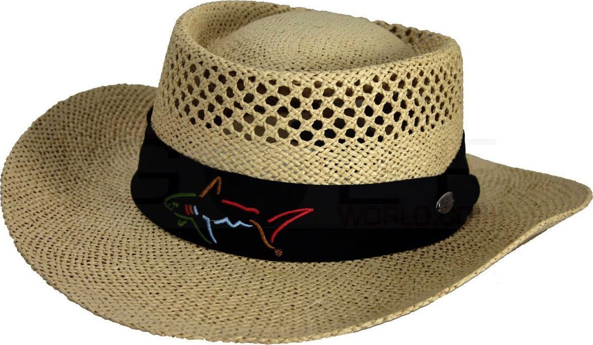 Greg Norman klobouk Straw Natural slaměný béžový