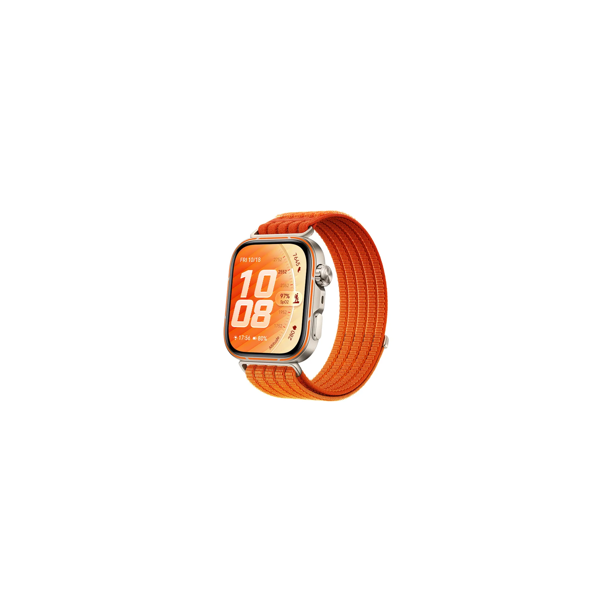 Fotografie 2 - Chytré hodinky HUAWEI Watch Fit 5 Pro oranžové