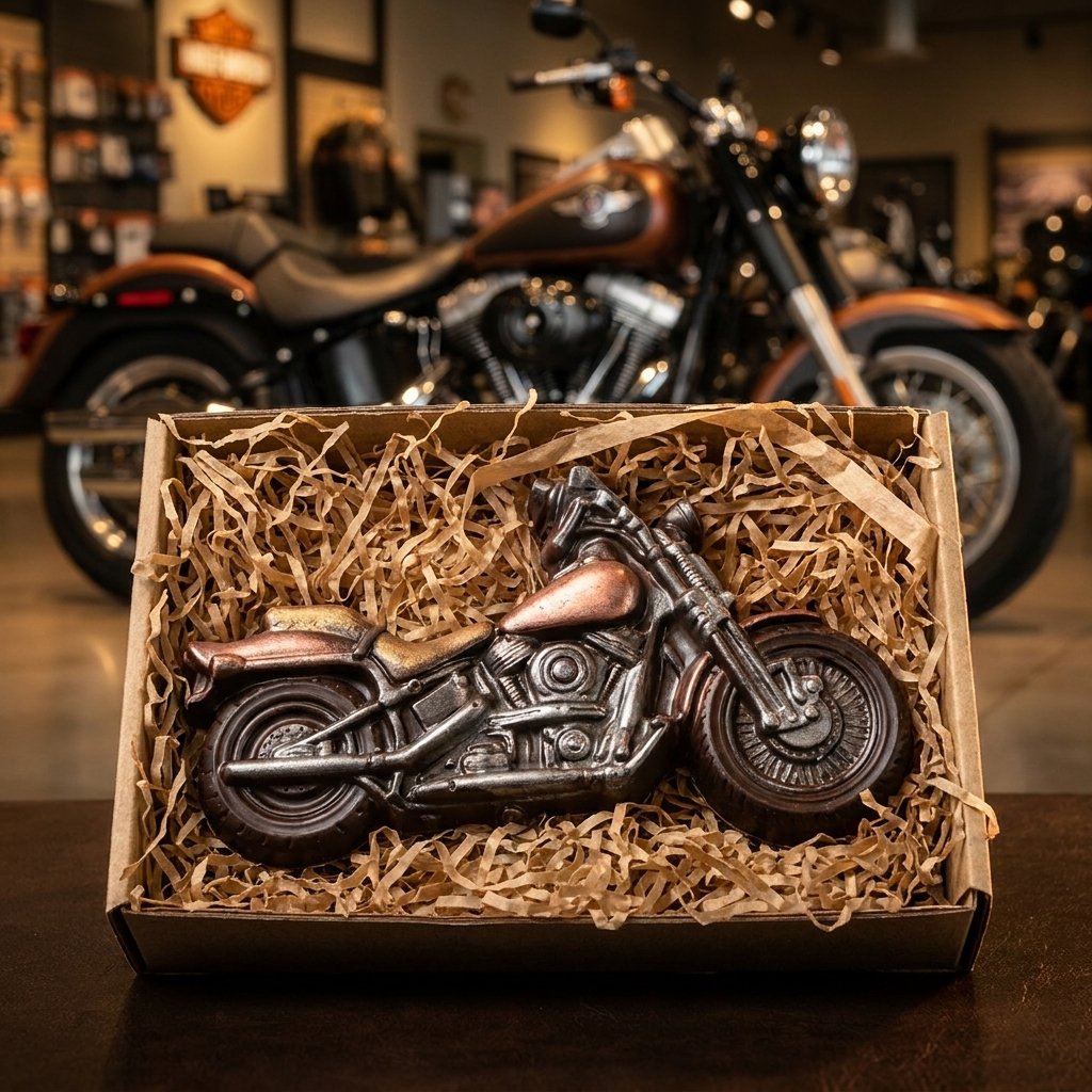 Chocolenka Čokoládová motorka Harley