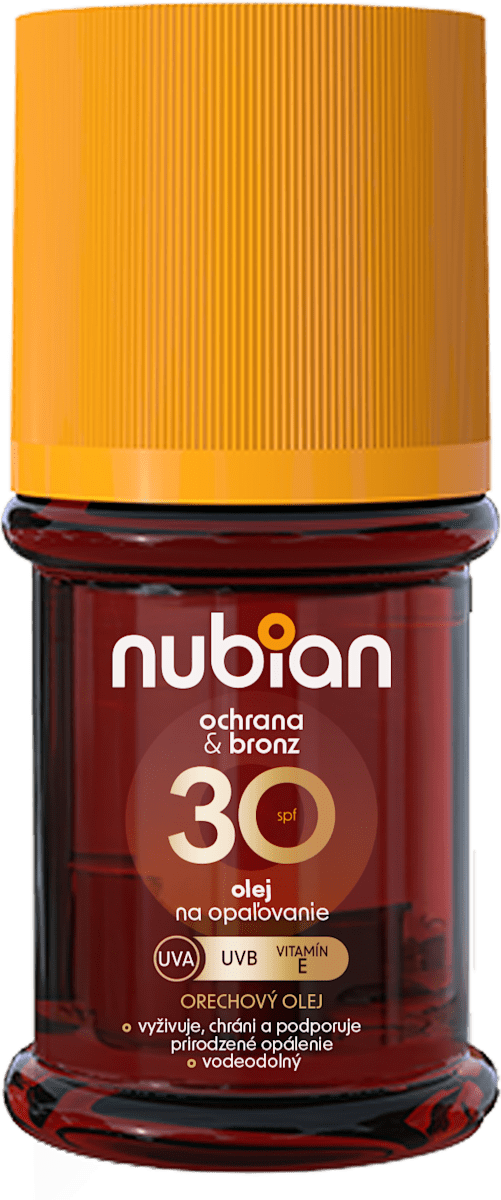 NUBIAN olej na opalování SPF30