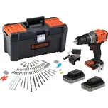 Black & Decker BCD383D2TA 2x 2 Ah +…