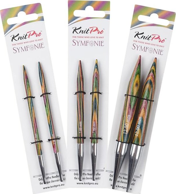 KnitPro Symfonie kruhové výměnné 13Cm Průměr jehlic: 4,5 mm