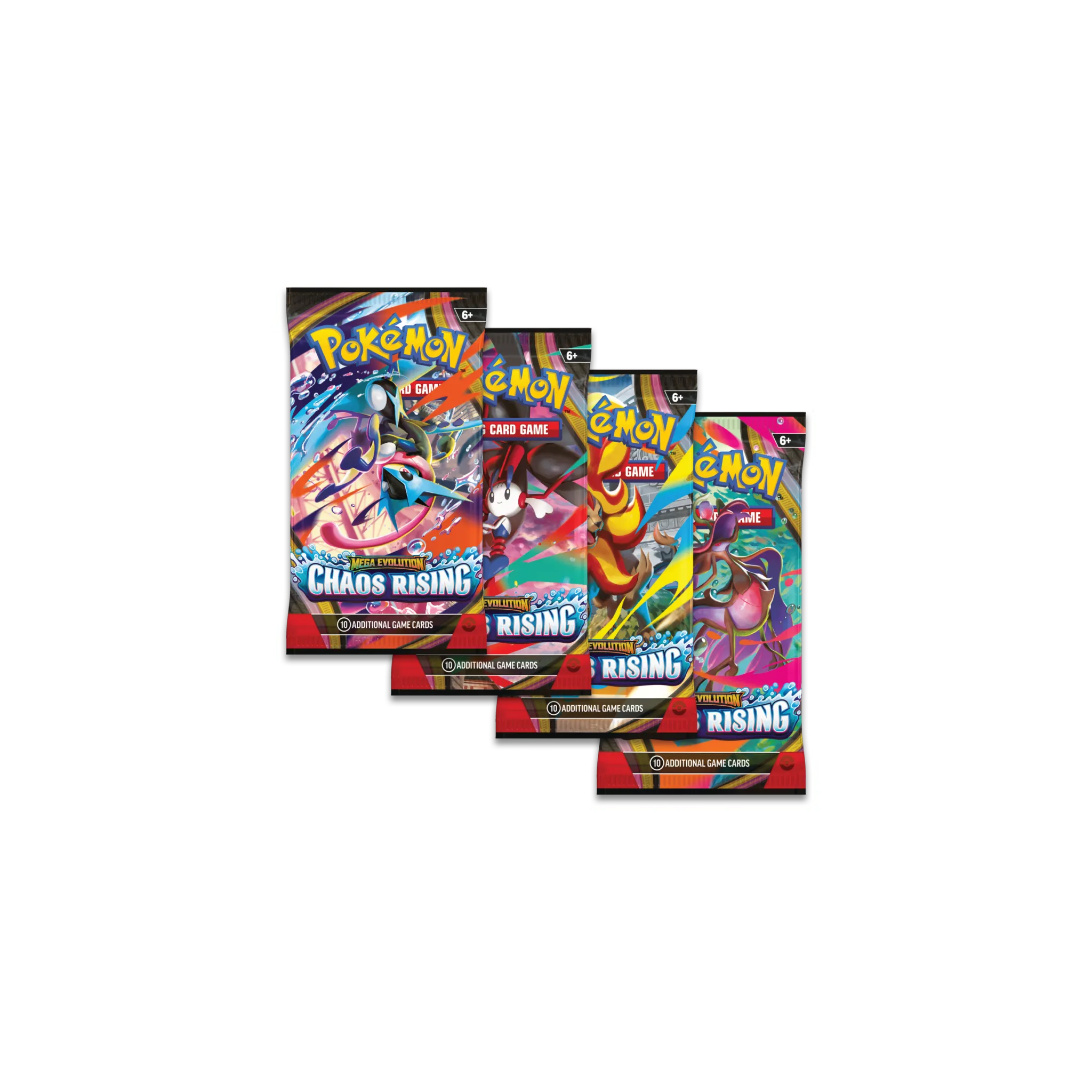 Fotografie 1 - Sběratelská karetní hra Pokémon TCG: ME04 Chaos Rising Booster Pack mix motivů